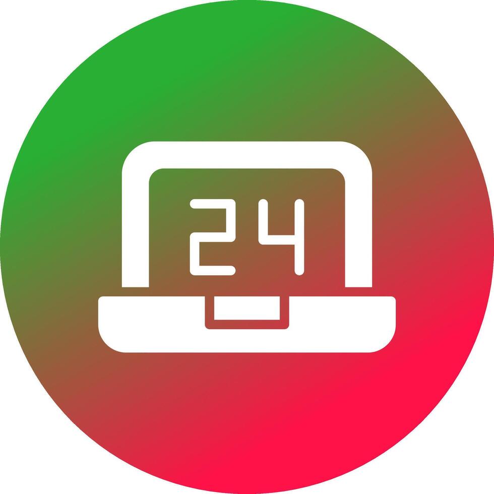 Laptop kreatives Icon-Design vektor