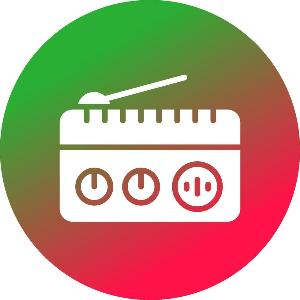 Radio kreatives Icon-Design vektor