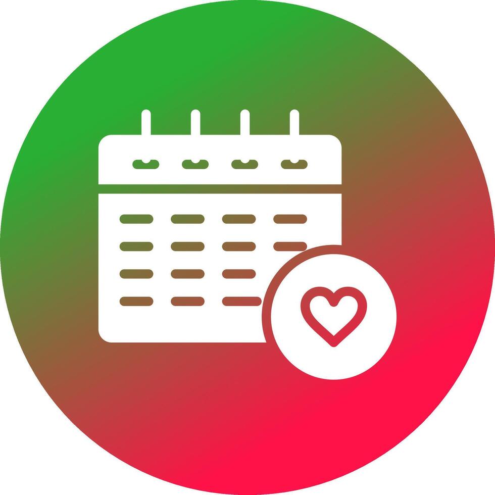 Kalender kreatives Icon-Design vektor