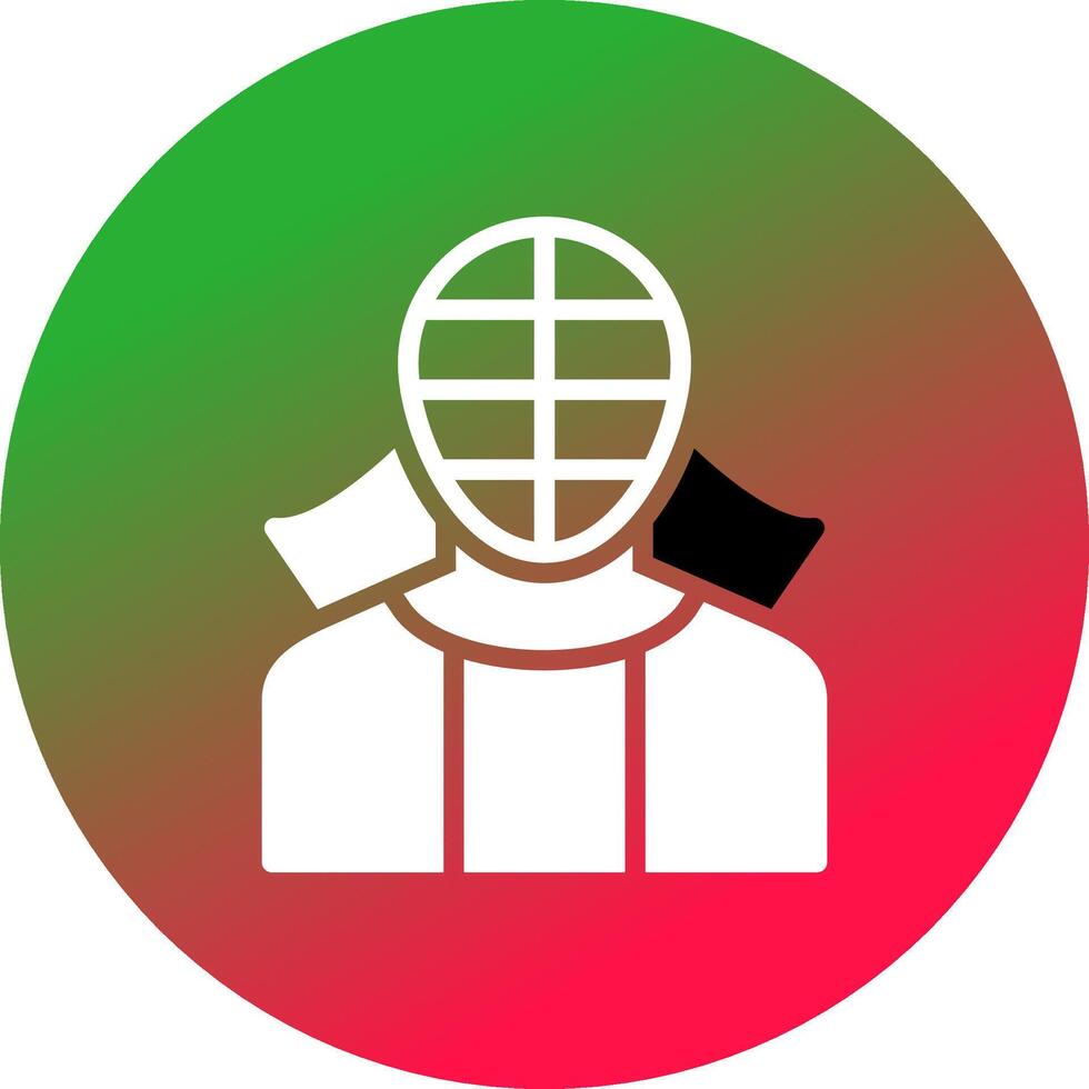 Kendo kreatives Icon-Design vektor