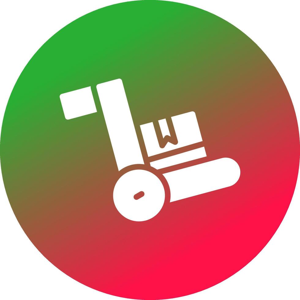 Trolley kreatives Icon-Design vektor