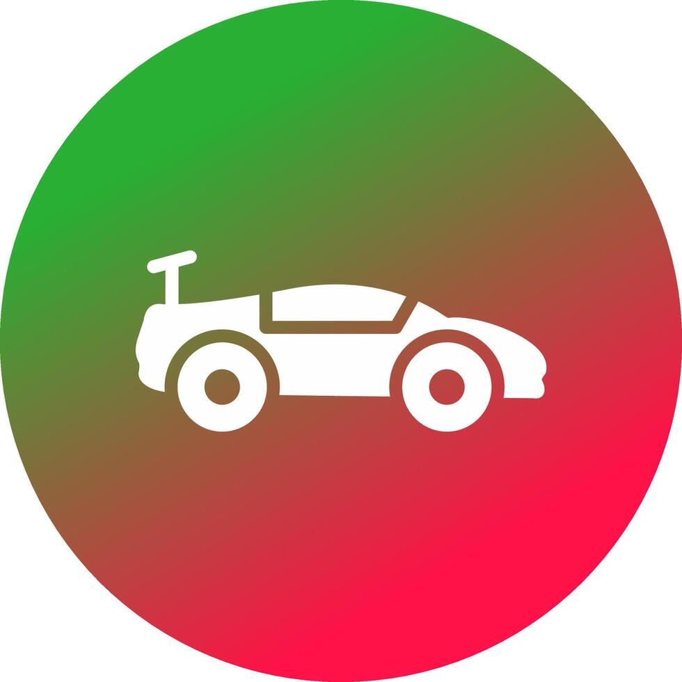 kreatives Icon-Design für Superautos vektor
