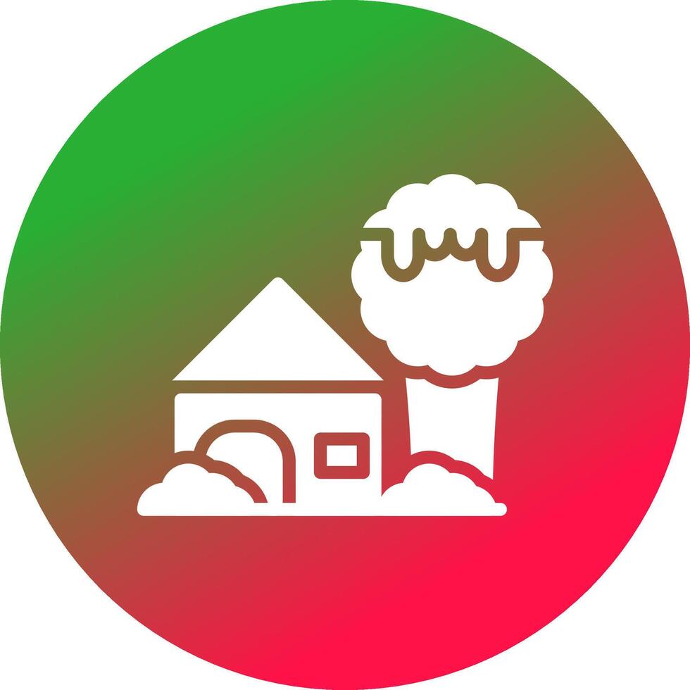 Haus kreatives Icon-Design vektor