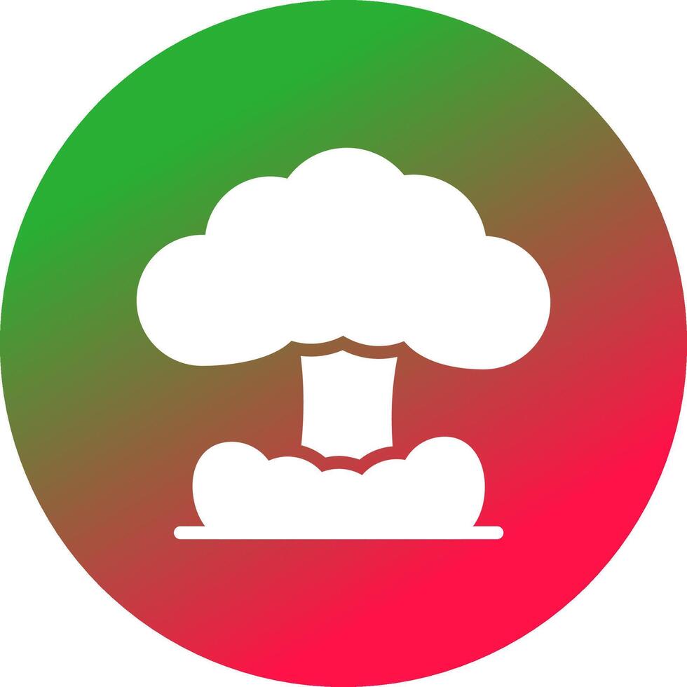 Explosion kreatives Icon-Design vektor