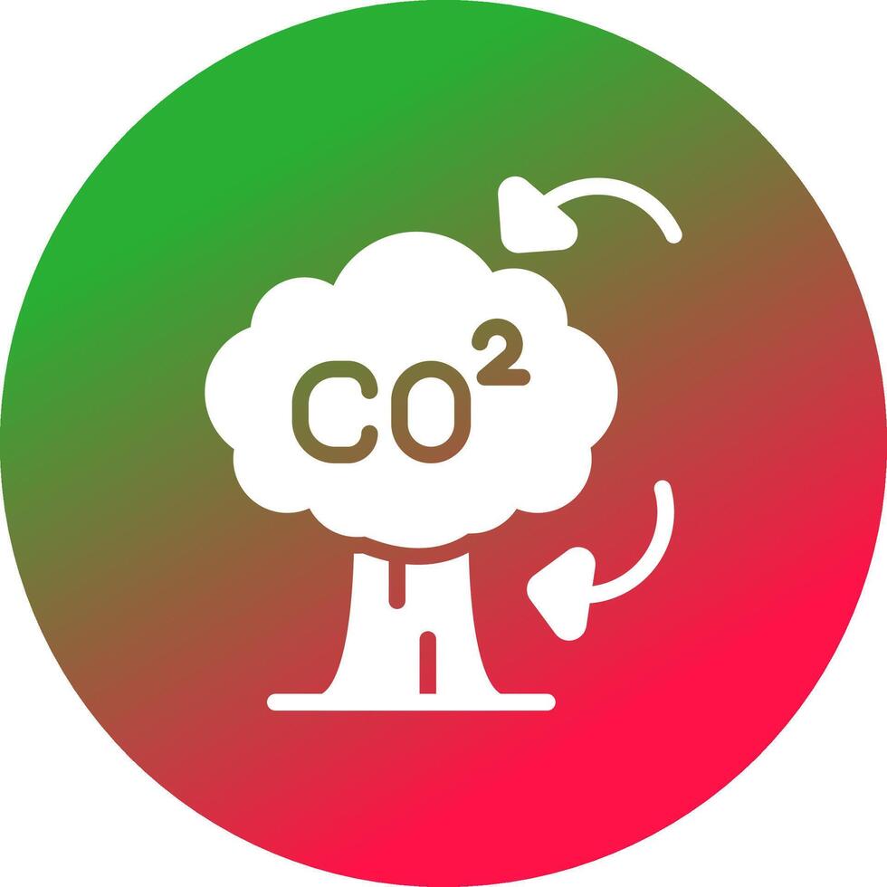 co2 kreativ Symbol Design vektor