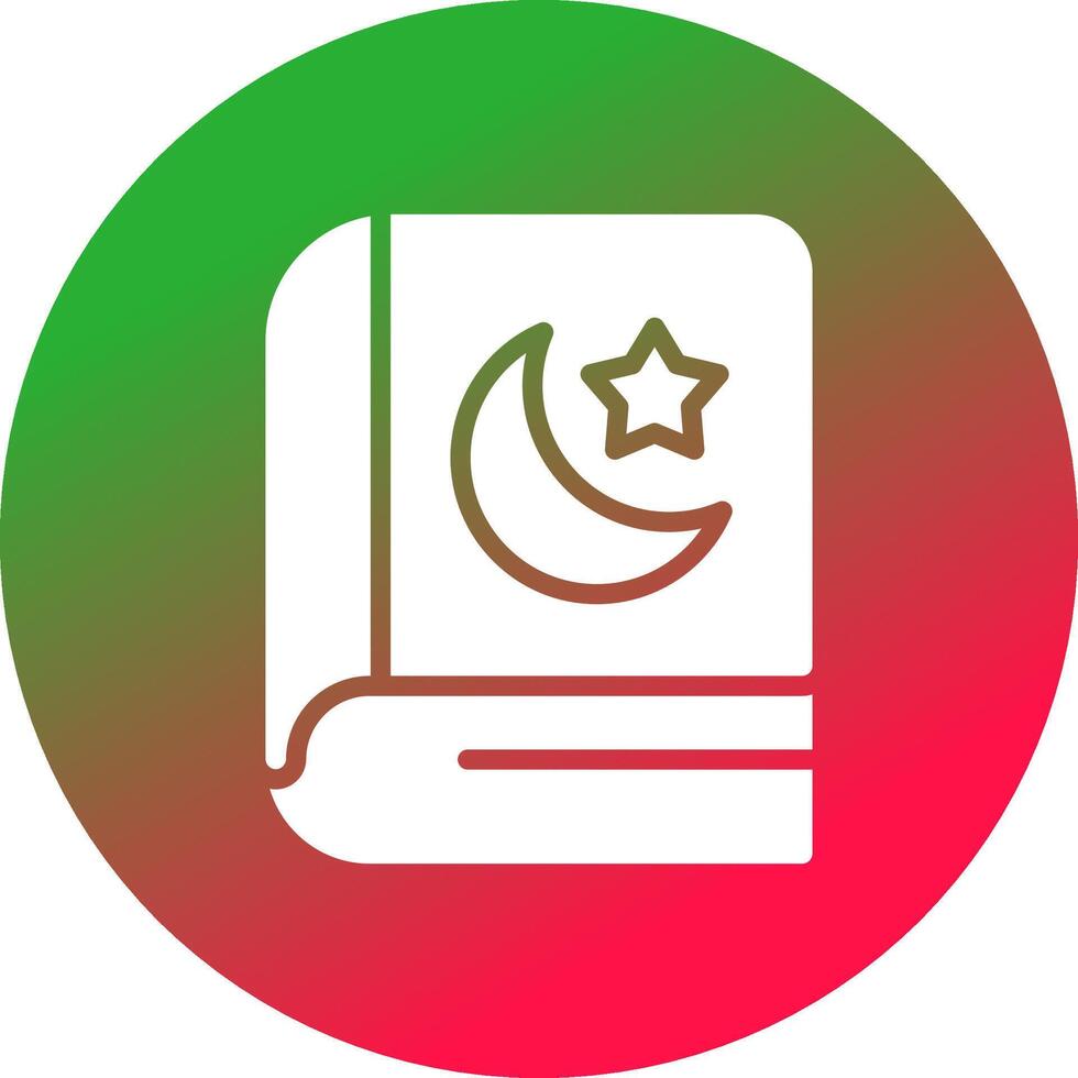Koran kreatives Icon-Design vektor