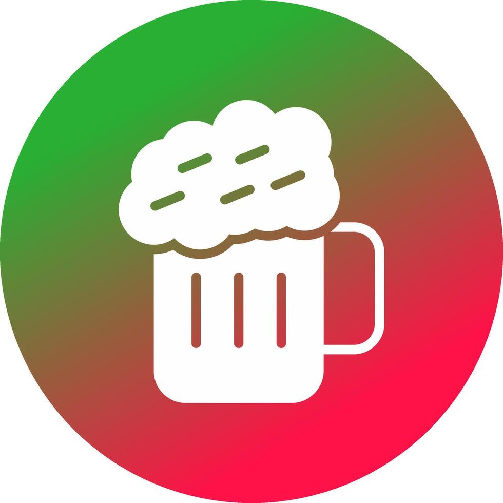 Bier kreatives Icon-Design vektor