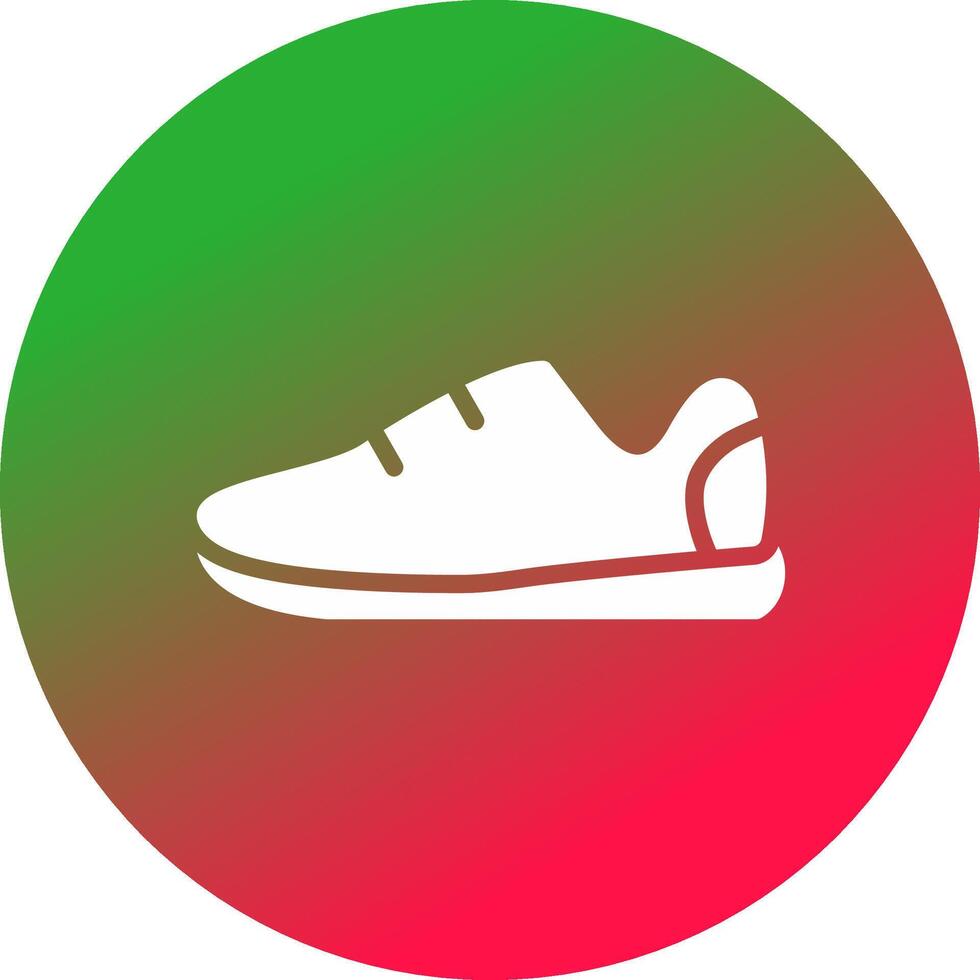 Turnschuhe kreatives Icon-Design vektor