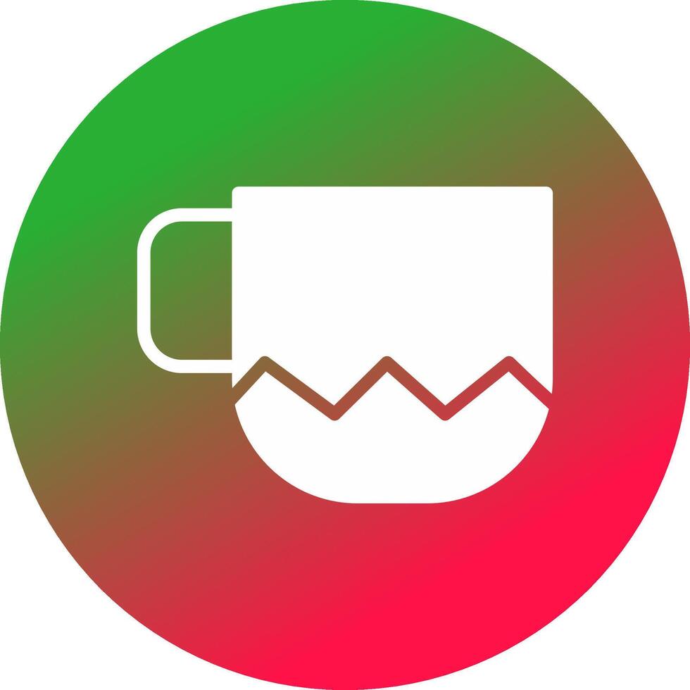 Tasse kreatives Icon-Design vektor