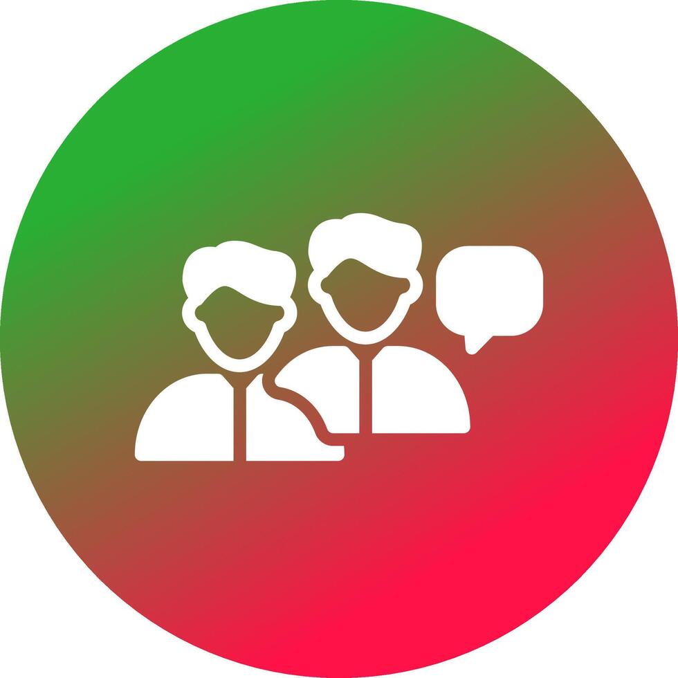 kreatives Icon-Design für soziales Engagement vektor