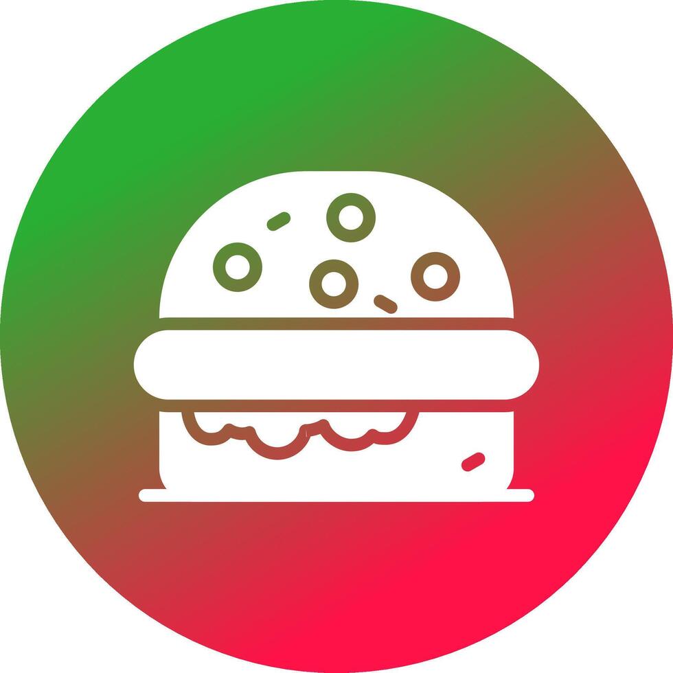 Burger kreatives Icon-Design vektor