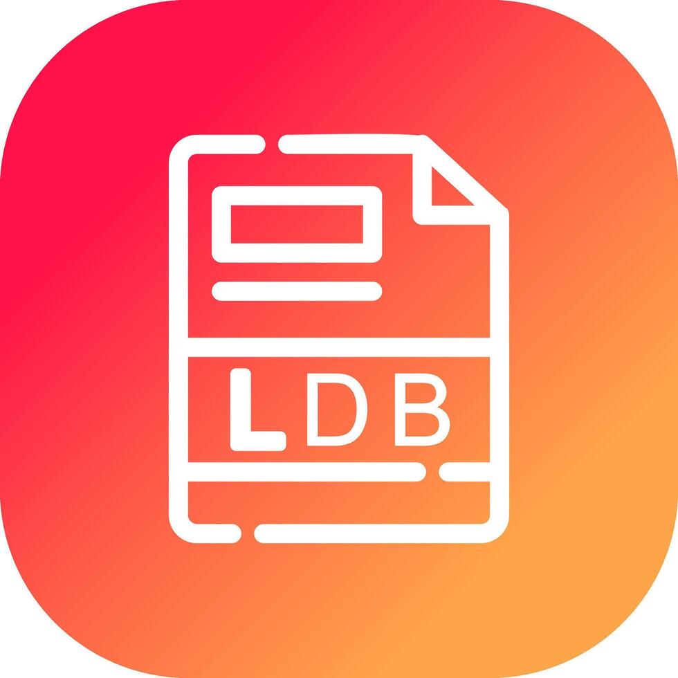 ldb kreativ Symbol Design vektor