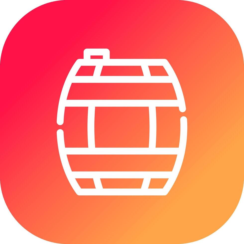 Barrel kreatives Icon-Design vektor