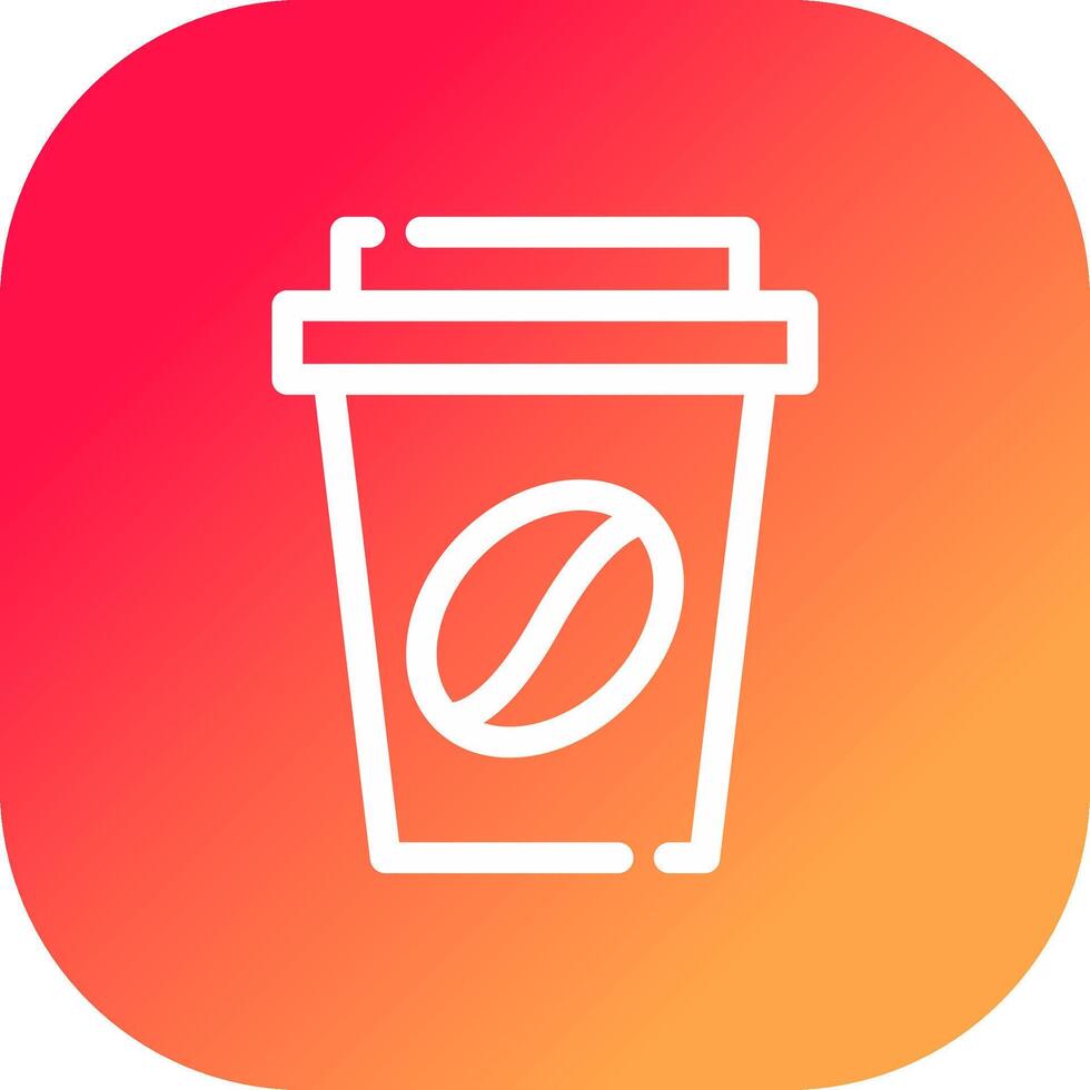 Kaffee kreatives Icon-Design vektor
