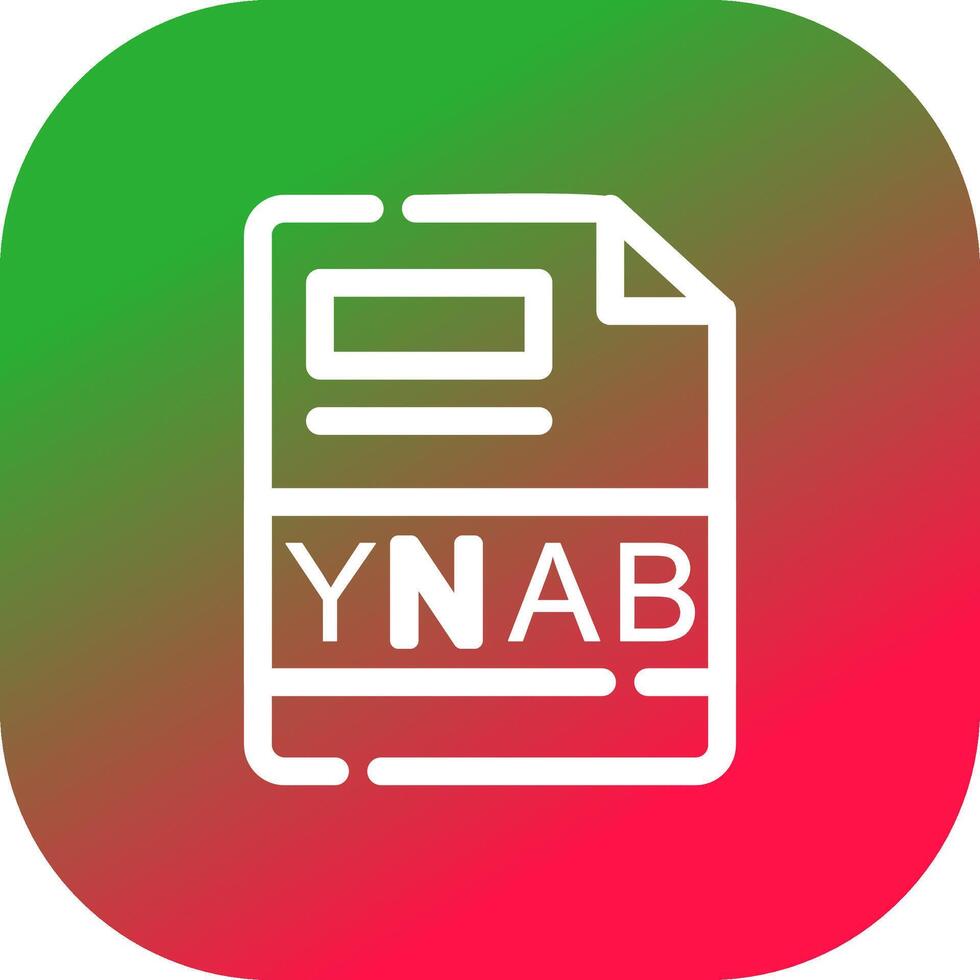 ynab kreativ ikon design vektor