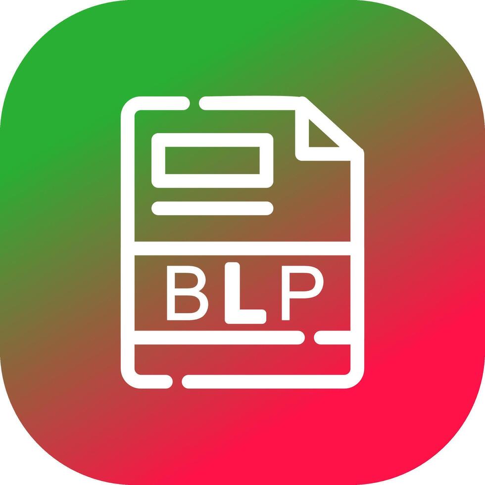 blp kreativ Symbol Design vektor