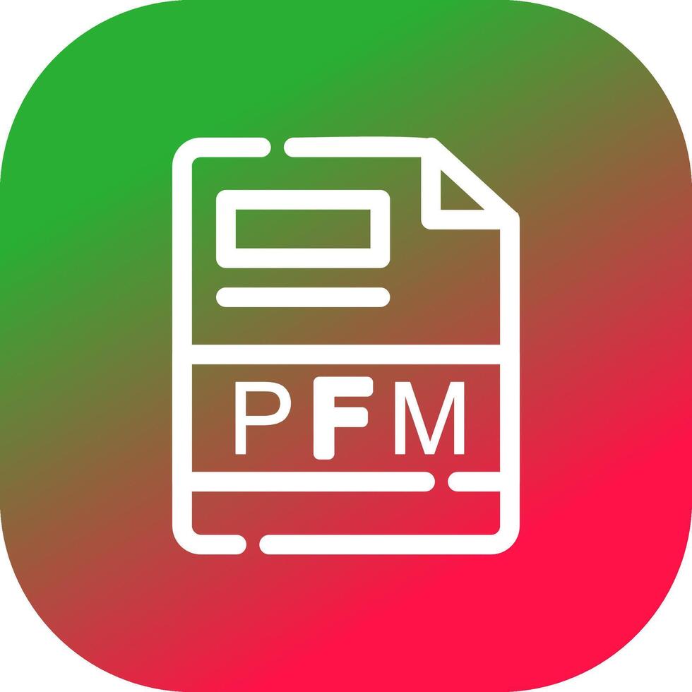 pfm kreativ Symbol Design vektor