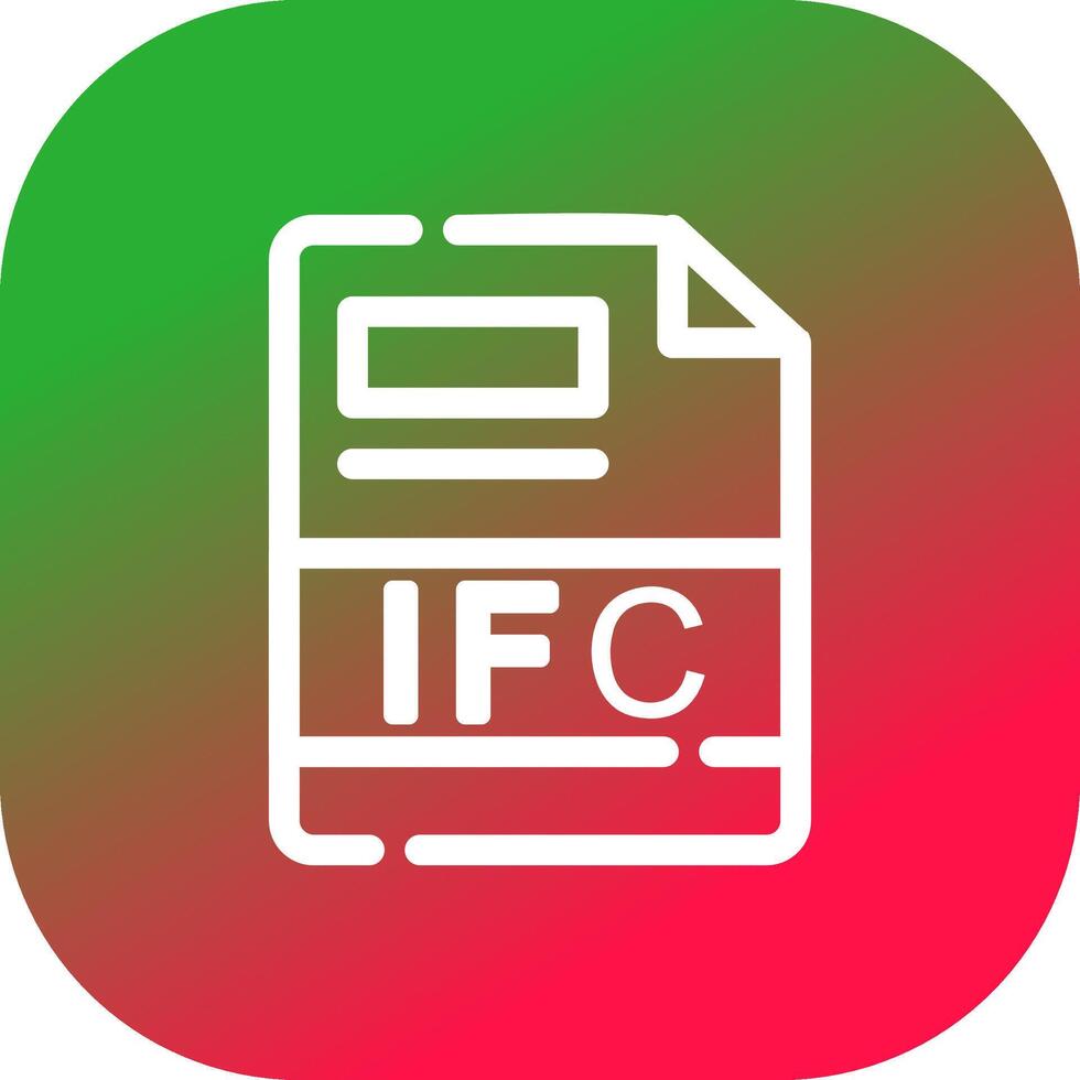 ifc kreativ ikon design vektor