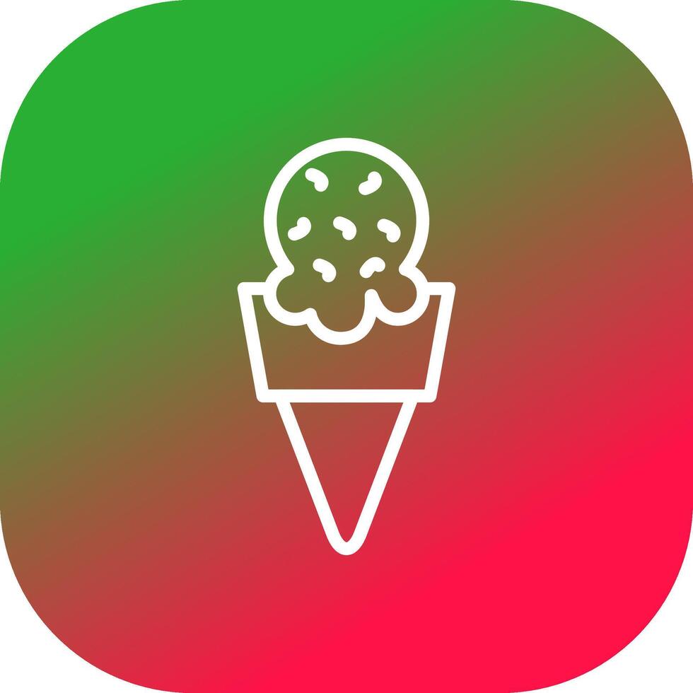 Eis kreatives Icon-Design vektor