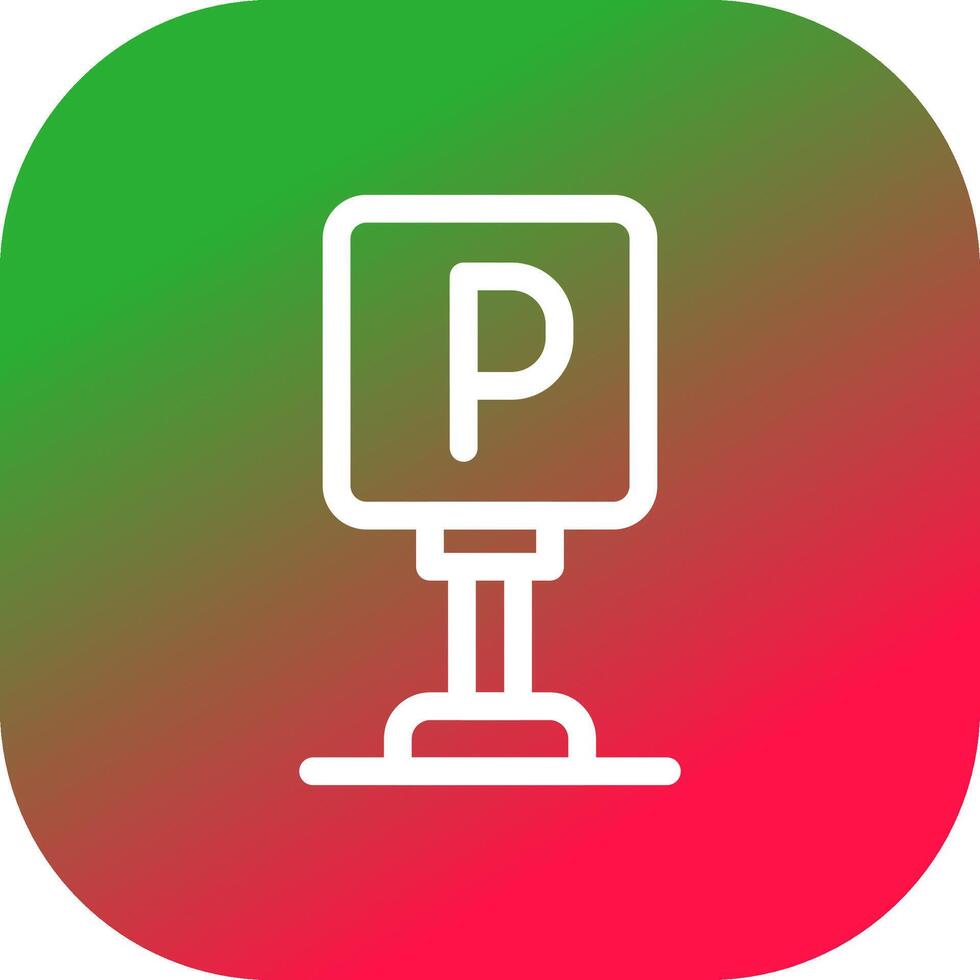 Parken kreatives Icon-Design vektor