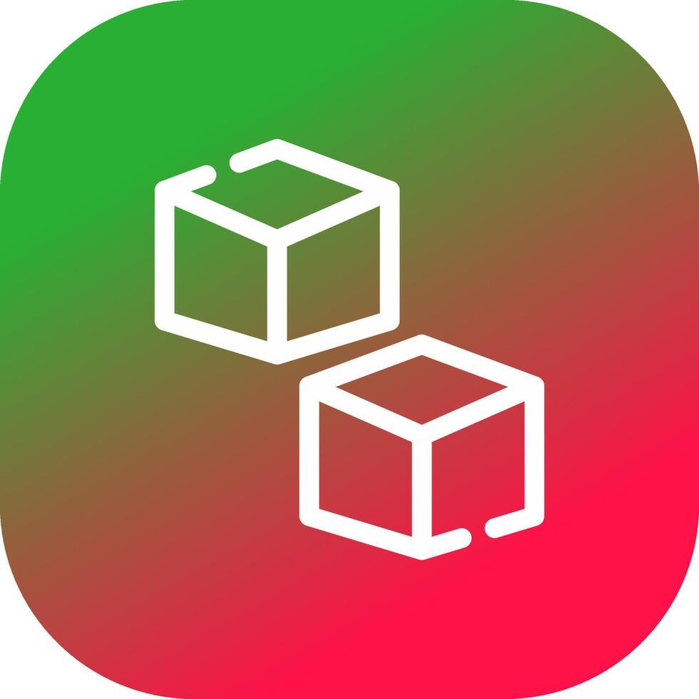 Box kreatives Icon-Design vektor