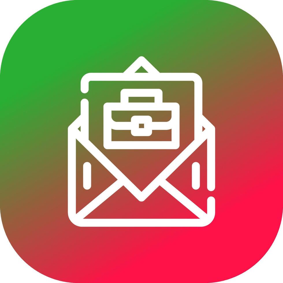 E-Mail kreatives Icon-Design vektor