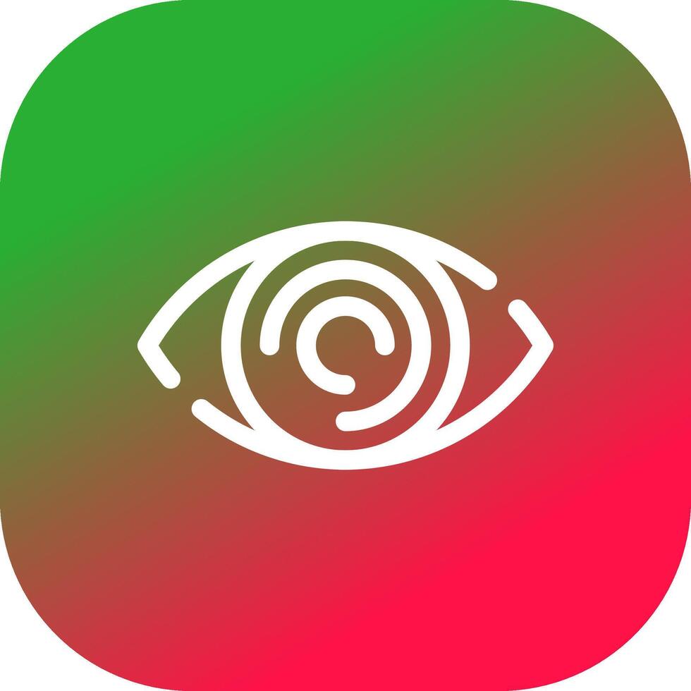 Auge kreatives Icon-Design vektor