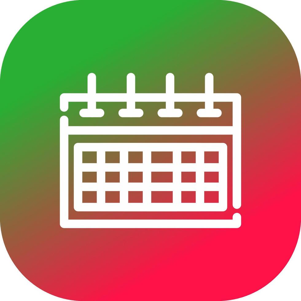 Kalender kreatives Icon-Design vektor