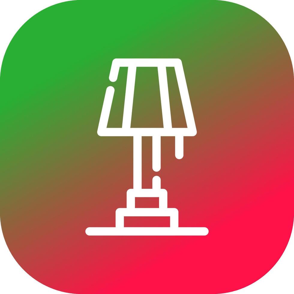 Lampe kreatives Icon-Design vektor