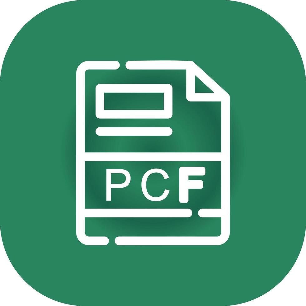 pcf kreativ Symbol Design vektor