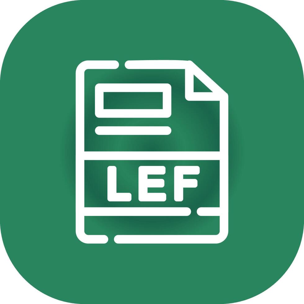 lef kreativ Symbol Design vektor