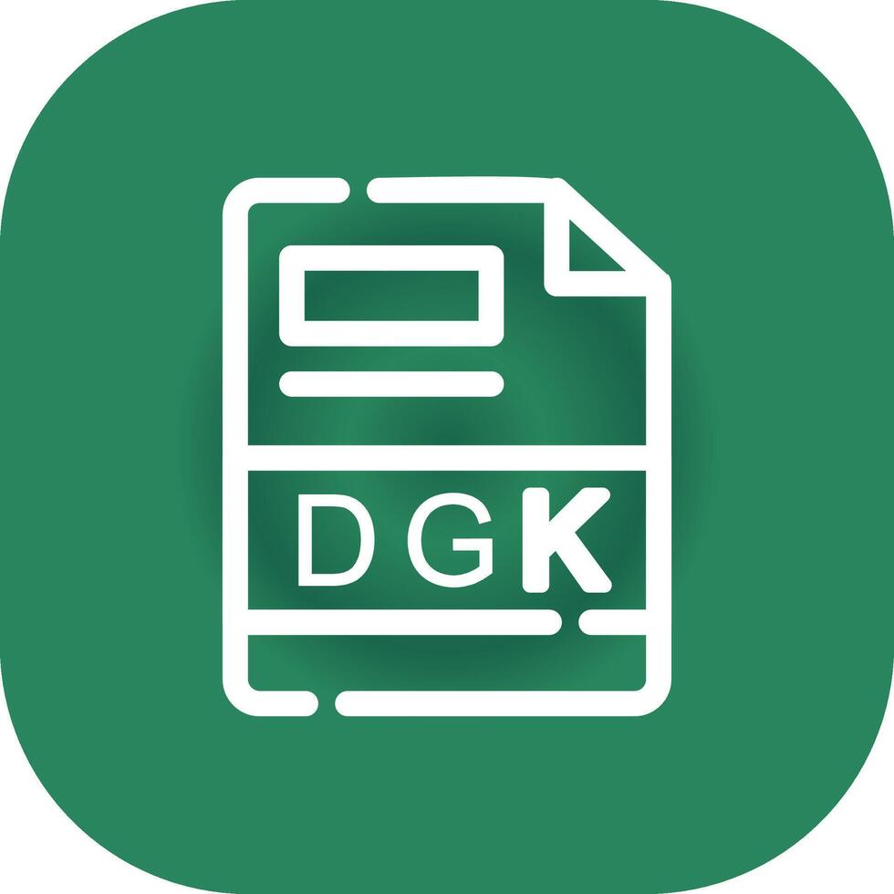 dgk kreativ Symbol Design vektor