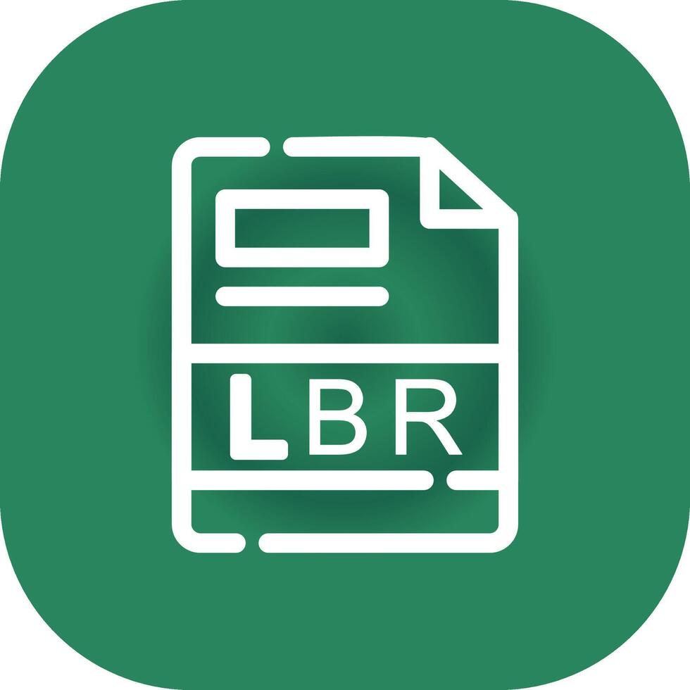 lbr kreativ Symbol Design vektor