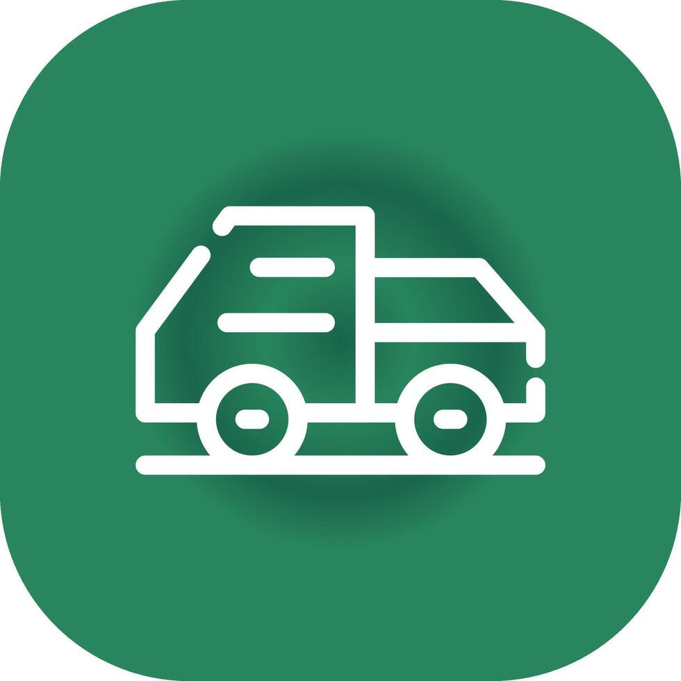 Müll LKW kreativ Symbol Design vektor