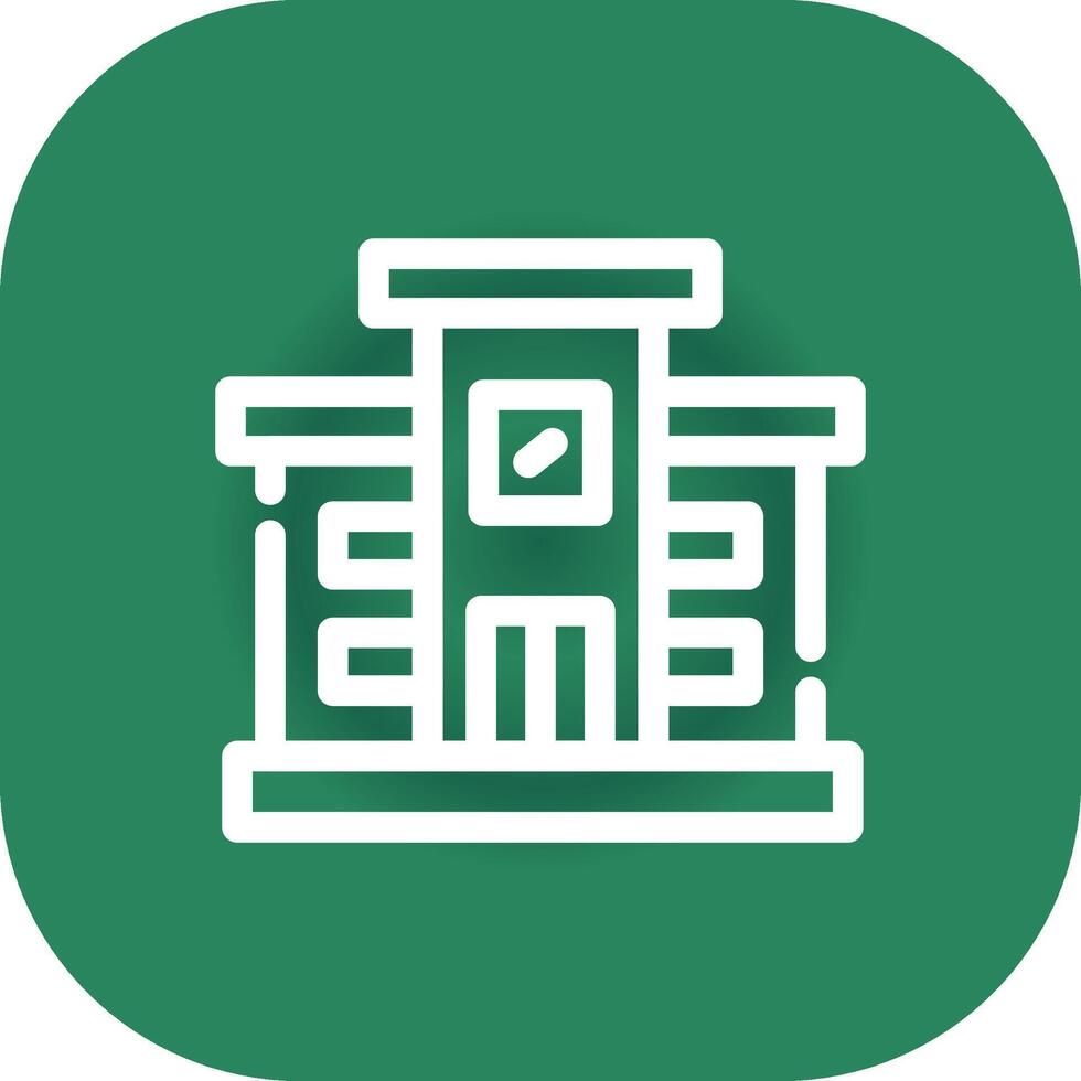 Bibliothek kreatives Icon-Design vektor