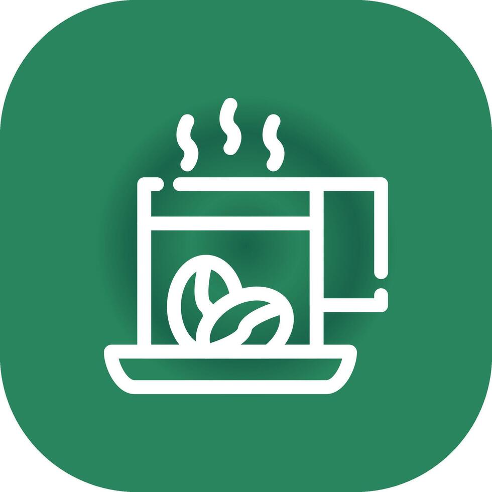 Kaffee kreatives Icon-Design vektor