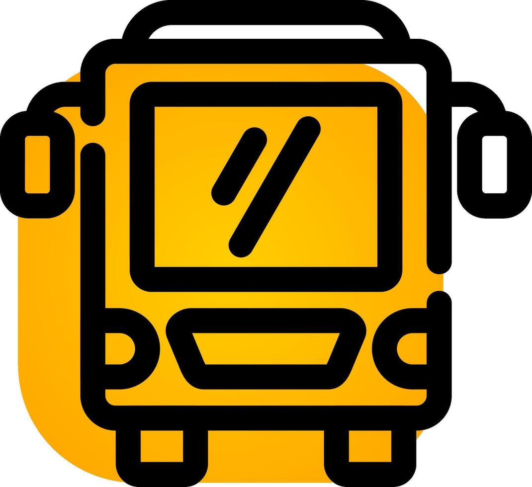 Bus kreatives Icon-Design vektor