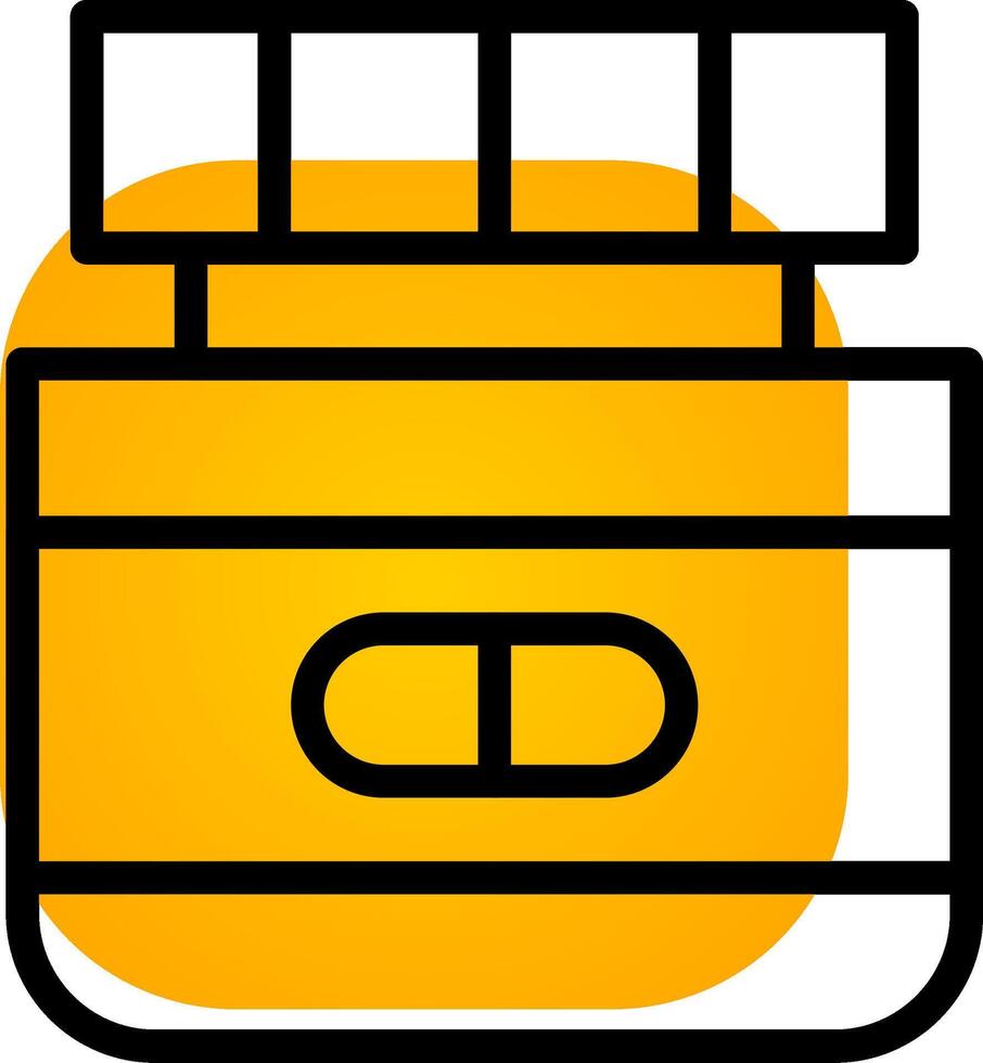 medicin kreativ ikon design vektor