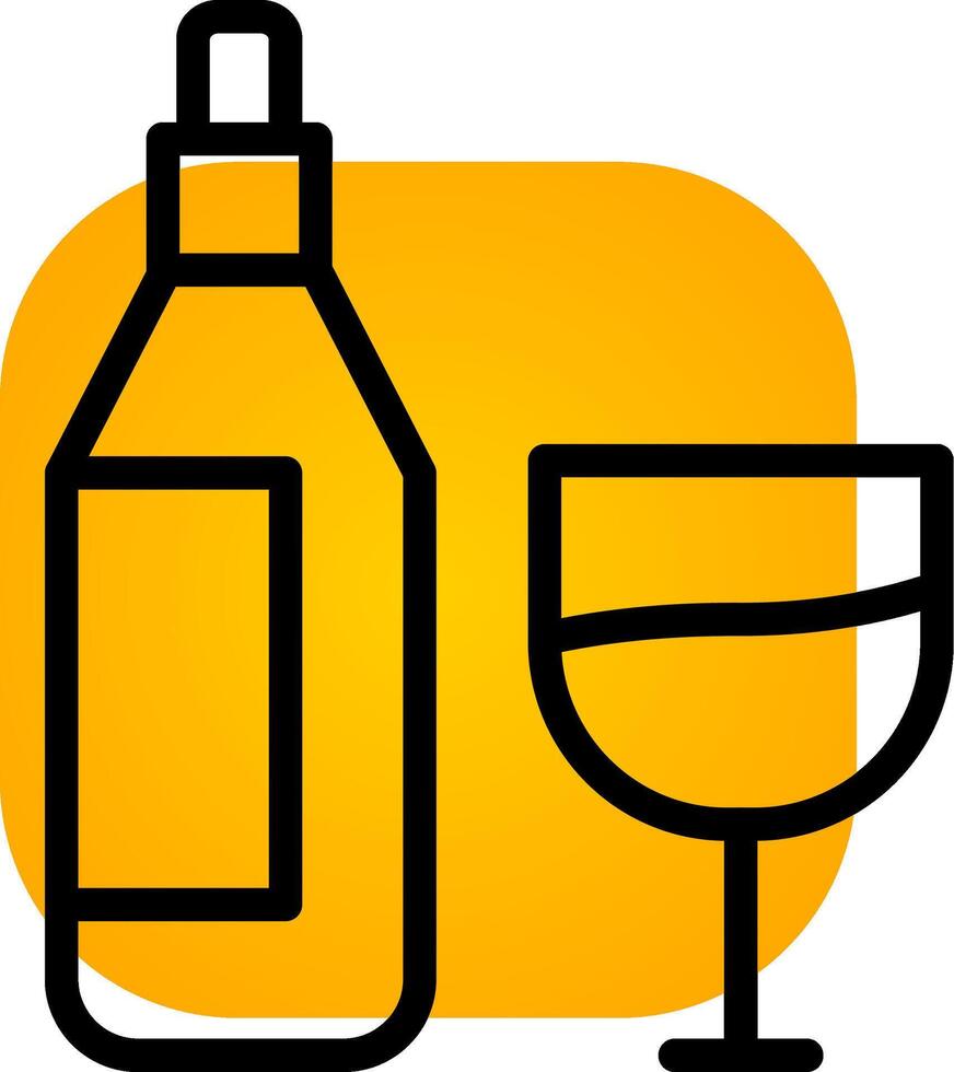 Wein kreatives Icon-Design vektor