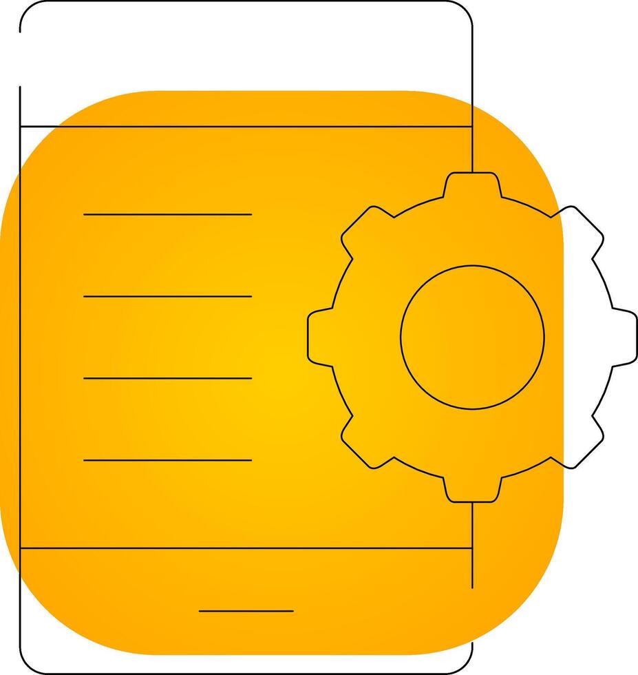 mobil miljö kreativ ikon design vektor