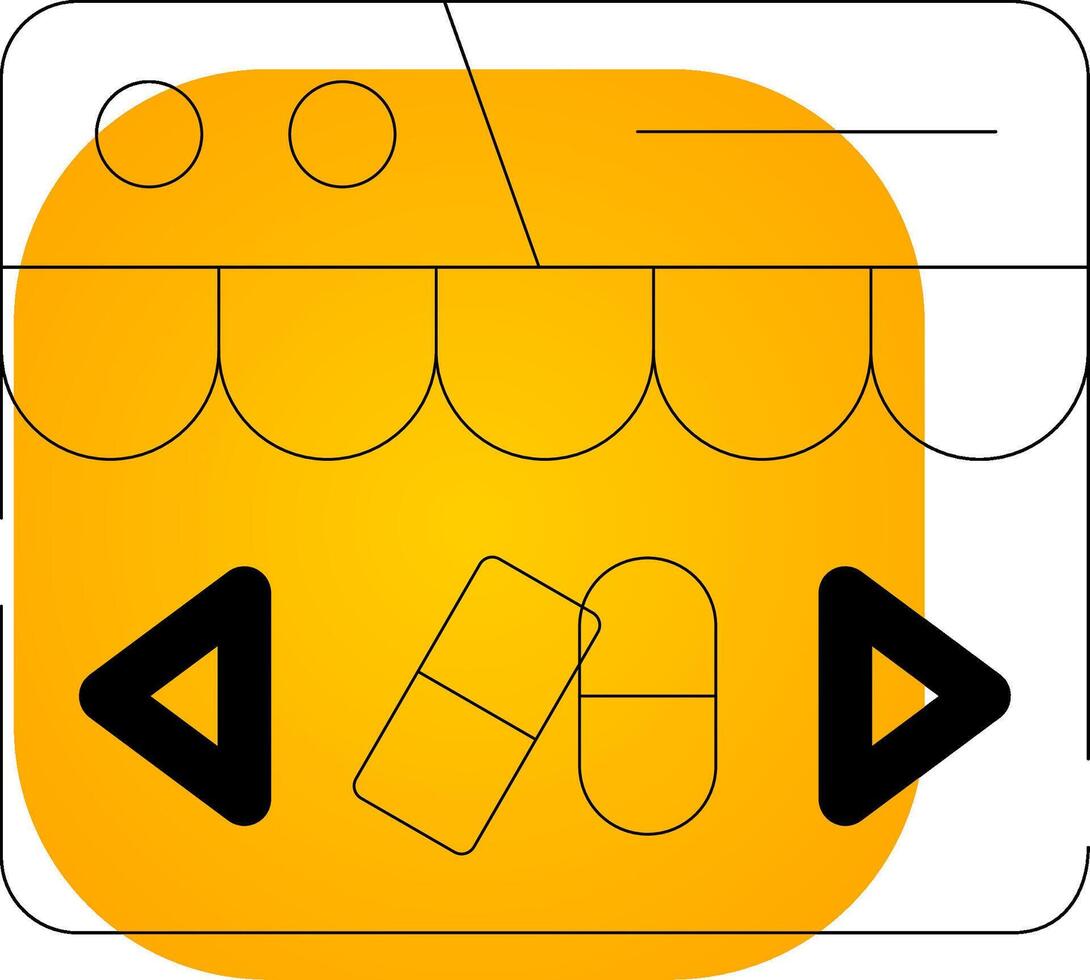 breit Auswahl von Produkte kreativ Symbol Design vektor