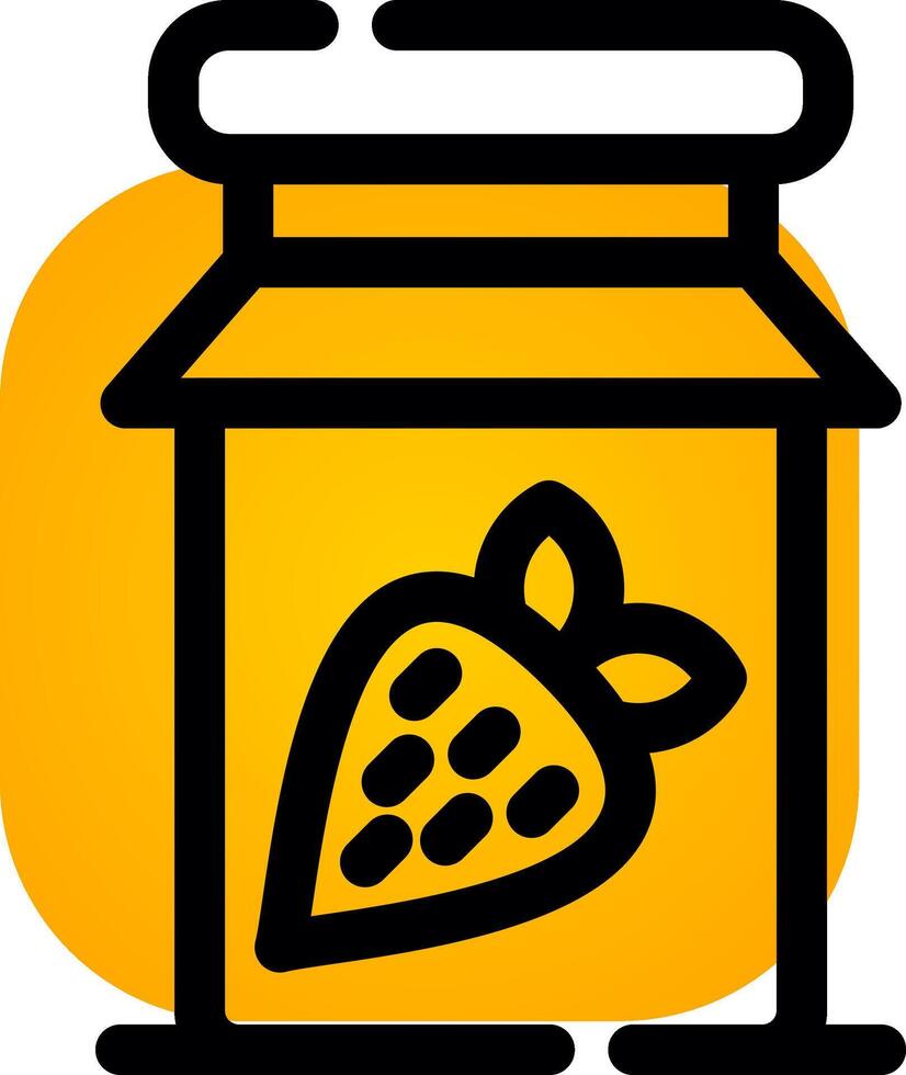 Marmelade kreatives Icon-Design vektor