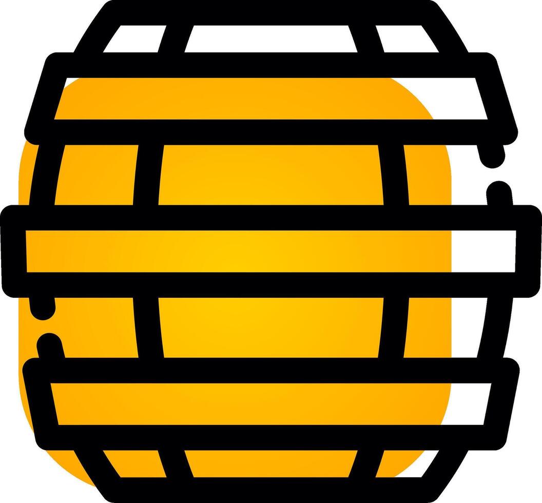 Barrel kreatives Icon-Design vektor