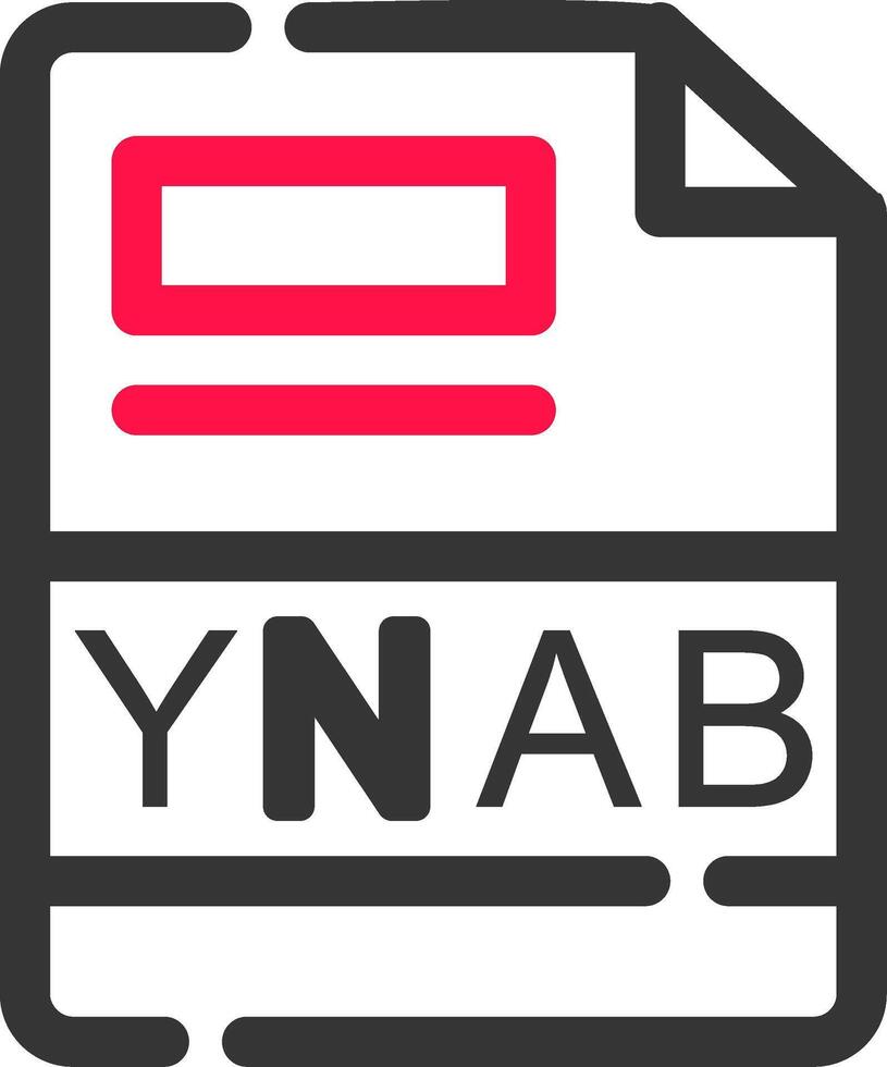 ynab kreativ ikon design vektor