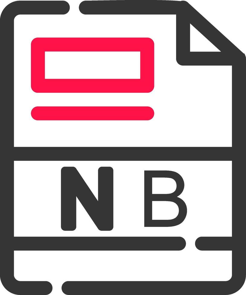 nb kreativ Symbol Design vektor