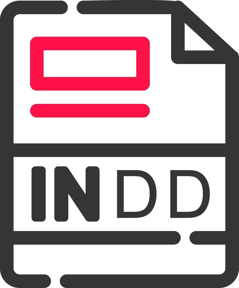 indd kreativ Symbol Design vektor