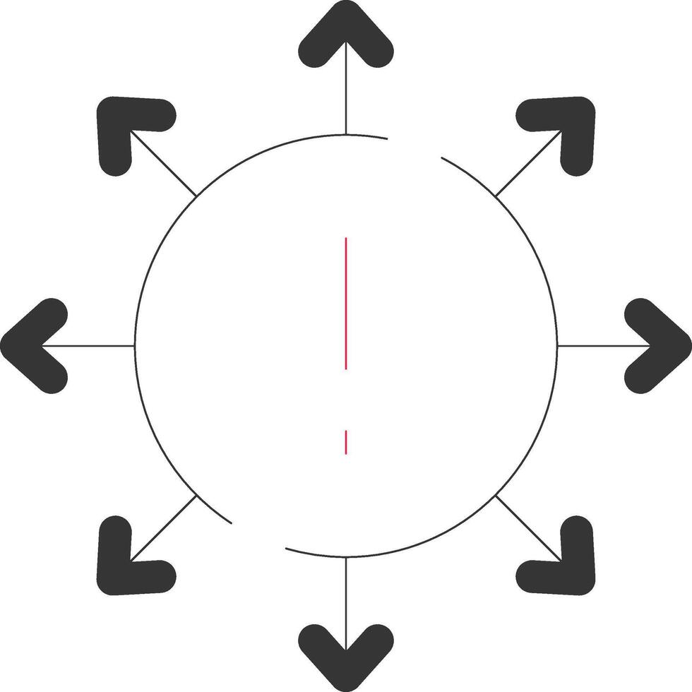 Diversifikation kreativ Symbol Design vektor