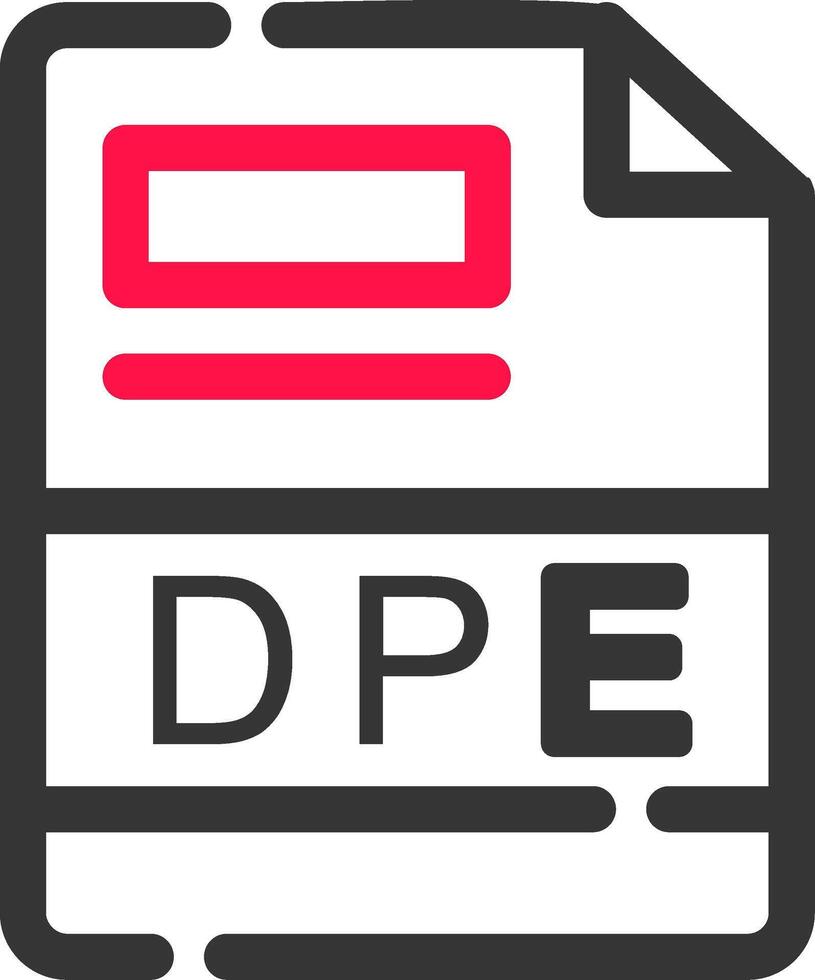 dpe kreativ Symbol Design vektor