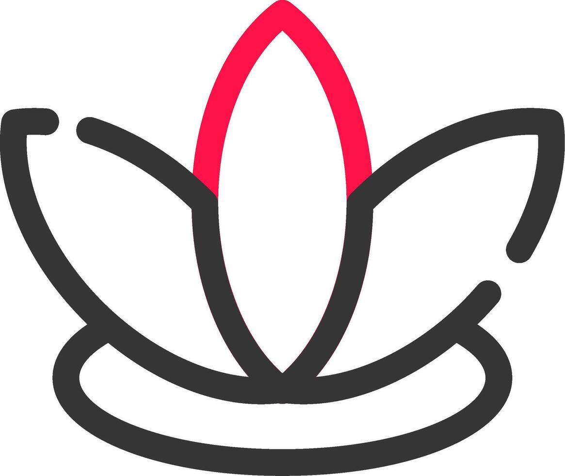 Lotus kreativ Symbol Design vektor