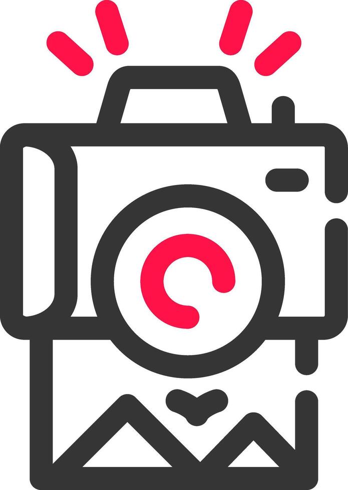 kreatives Icon-Design für Sofortfotos vektor